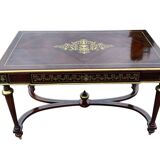 Table bureau en marqueterie Napoleon III