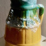 Vintage ceramic pitcher signed Ribero Vallauris
