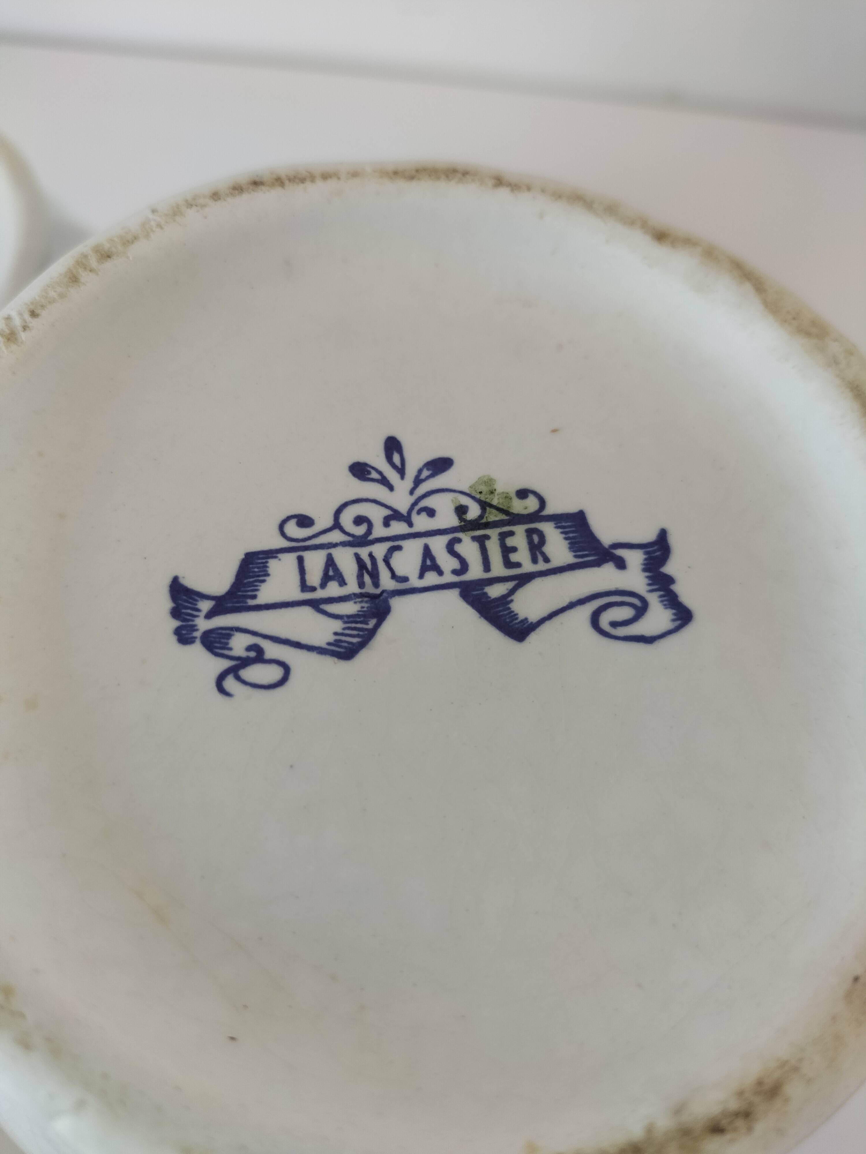 Service brunch Sarreguemines old blue Lancaster