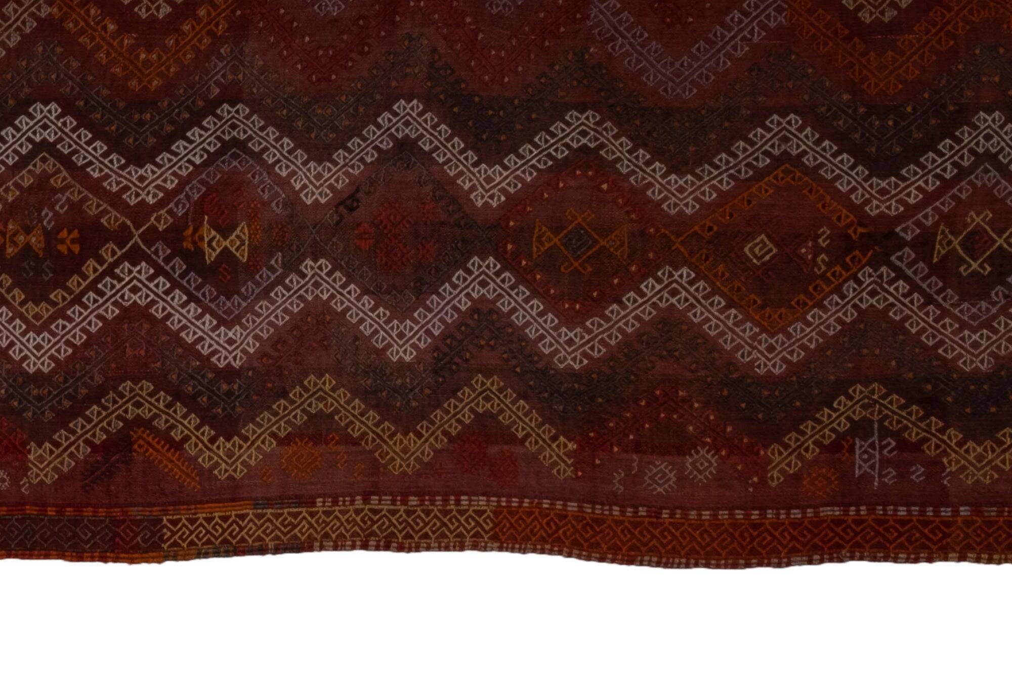 Vintage Turkish hallway rug 75x380 cm