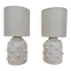 Pair of repainted vintage vases