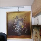 Tableau Andrée Cottray 1980, bouquet