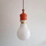 Suspension vintage ampoule 1970