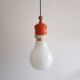 Suspension vintage ampoule 1970