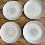 6 grandes assiettes Niderviller modèle Pierre