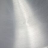 “Space age” wall lamp in aluminum. Circa 1970