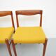 Danish vintage teak dining chairs by HW Klein for Bramin, set of 4