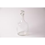 Vintage decanter with stopper | brocante glass wine bottle / wine decanter