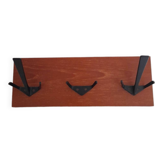Teak coat hook from the 60s