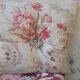 Bohemian floral cushion 58x38cm