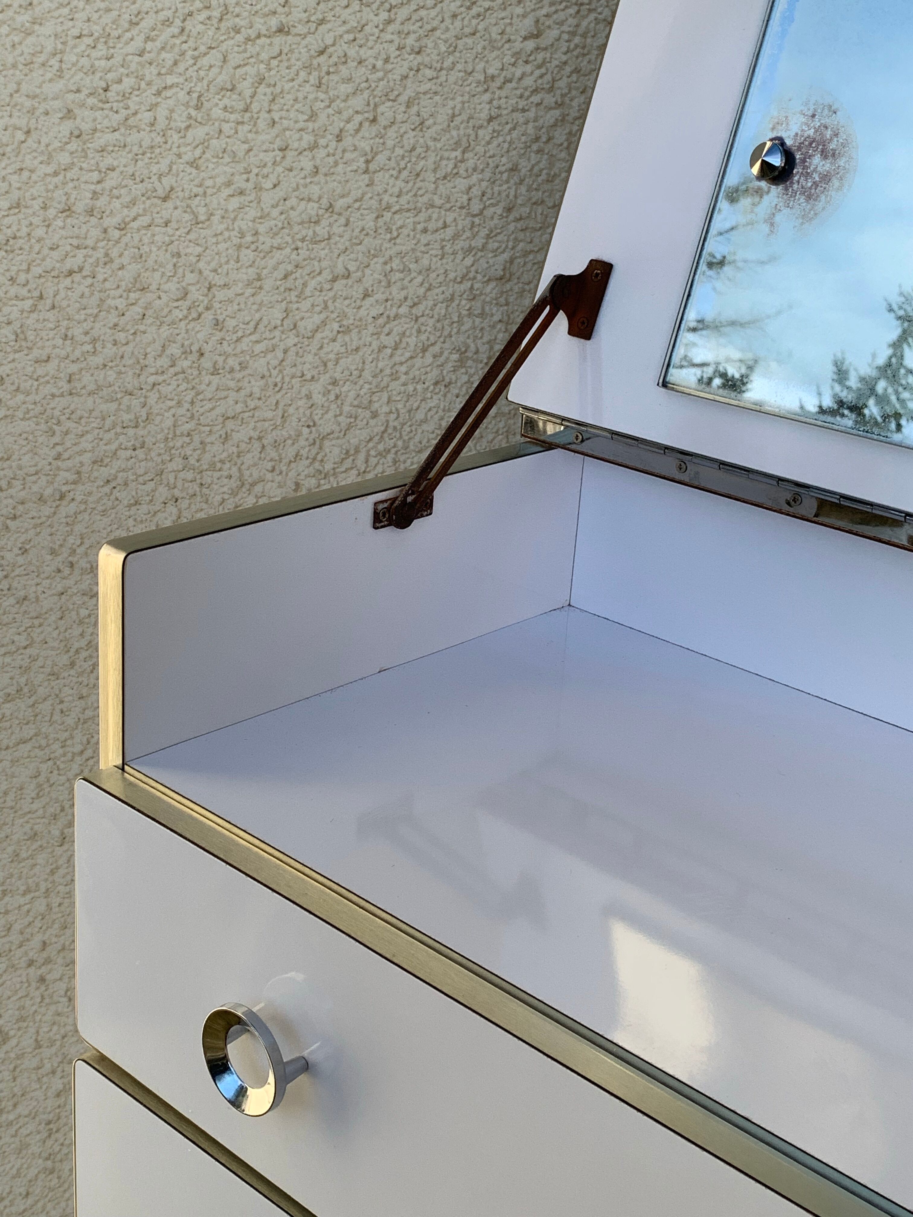 Vintage bathroom furniture Formica 1970