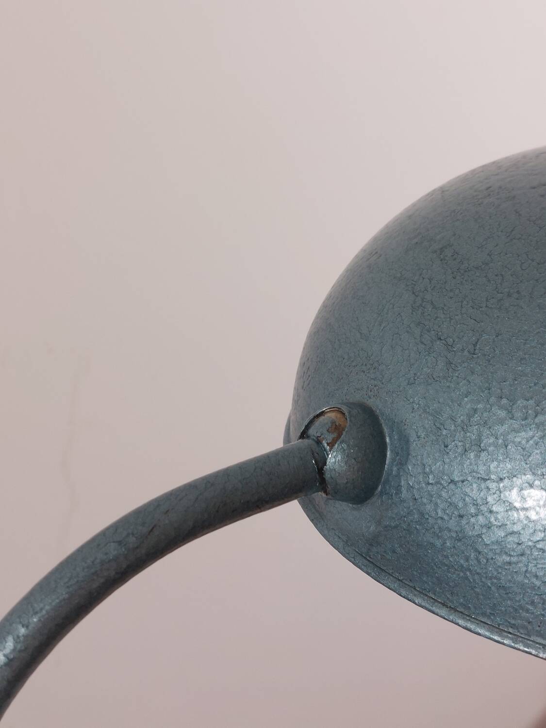 1940s Bauhaus-style workshop desk lamp by Gebrüder Cosack