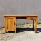 Bureau, console en bois vernis vintage