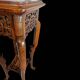 Rare Guéridon / Japonese Pedestal in Carved Wood by Gabriel Viardot