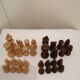 Coffret de 32 pions d'echec en buis