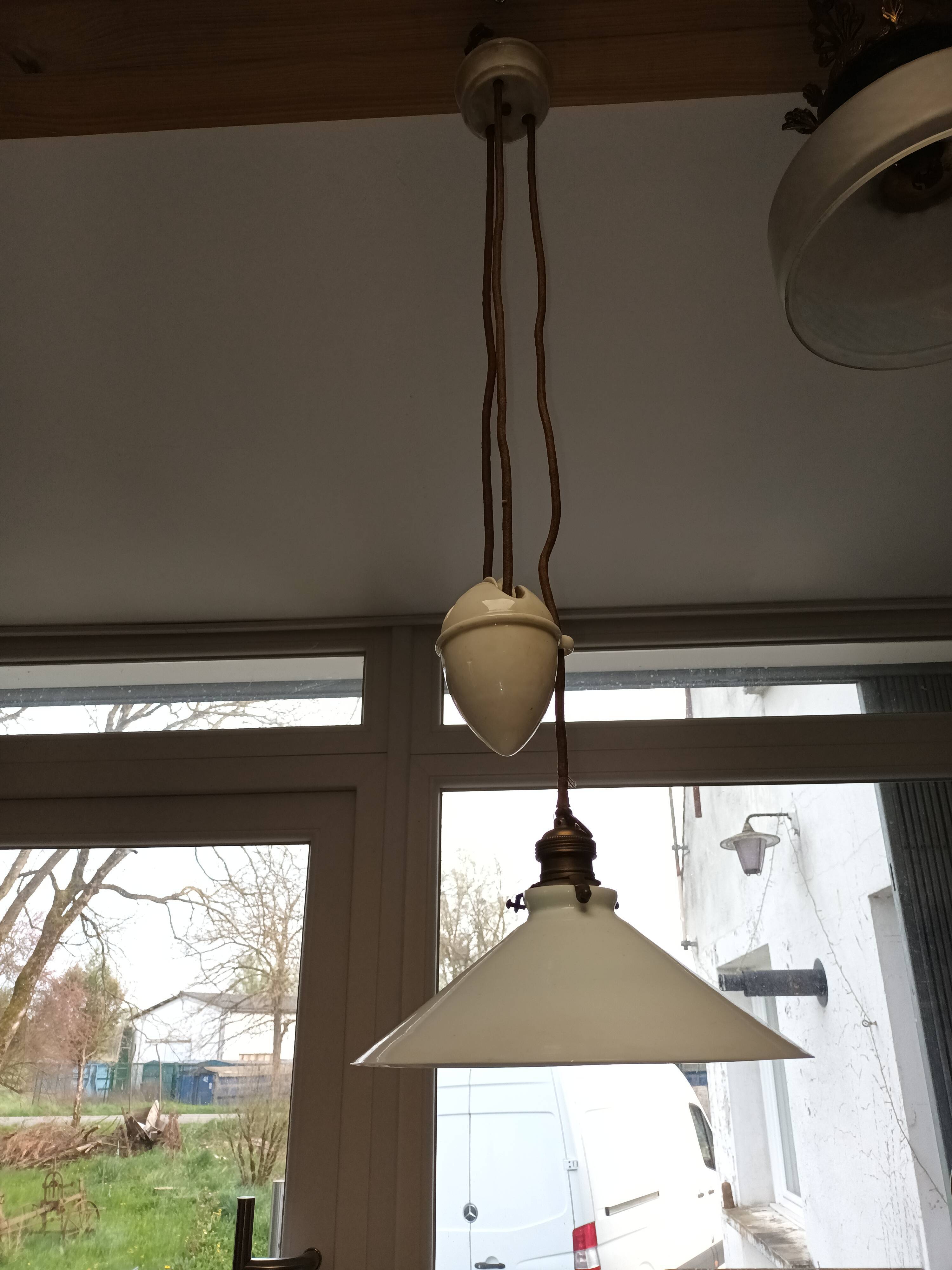 suspension rises and falls