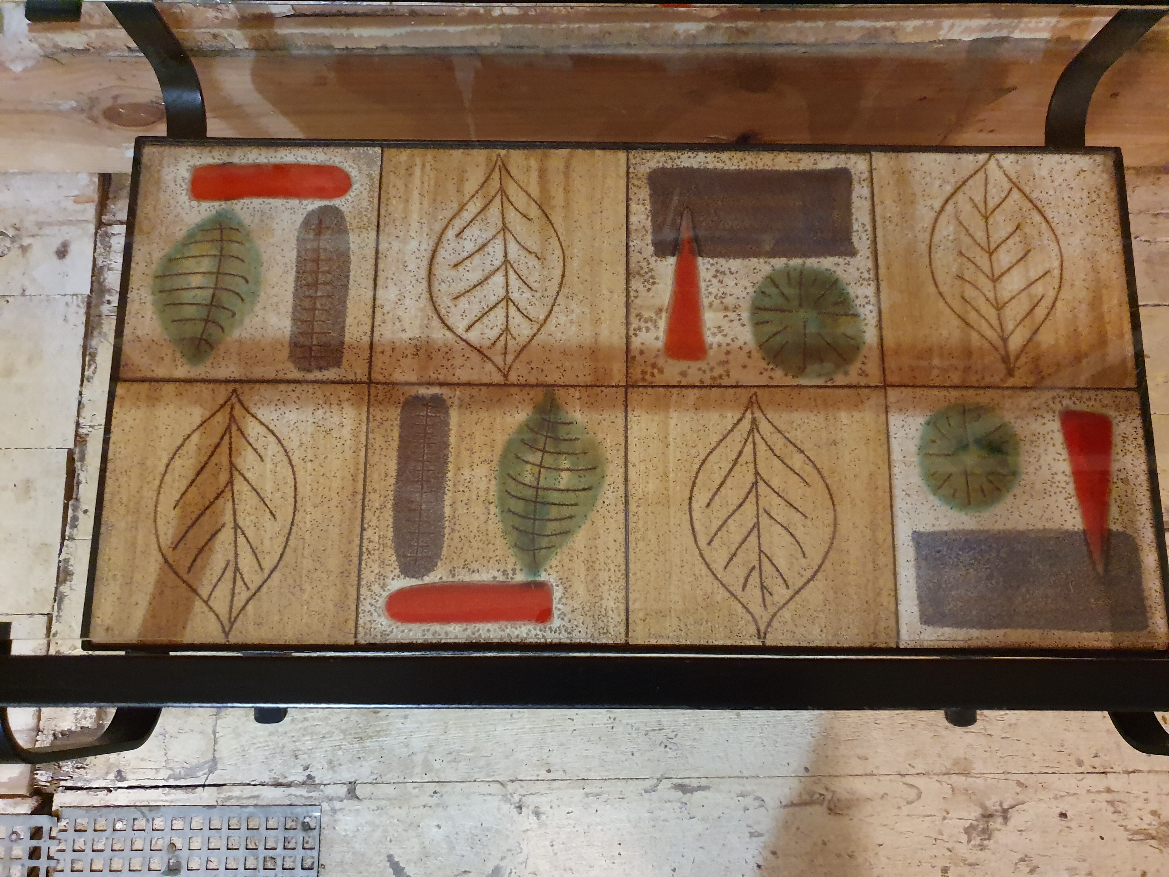 Vallauris herbarium coffee table