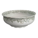 Large Saint-Amand salad bowl with mimosa decoration