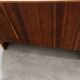 "1960s German vintage enfilade" "Walnut veneer"