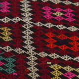 Anatolian handmade kilim rug 274 cm x 173 cm