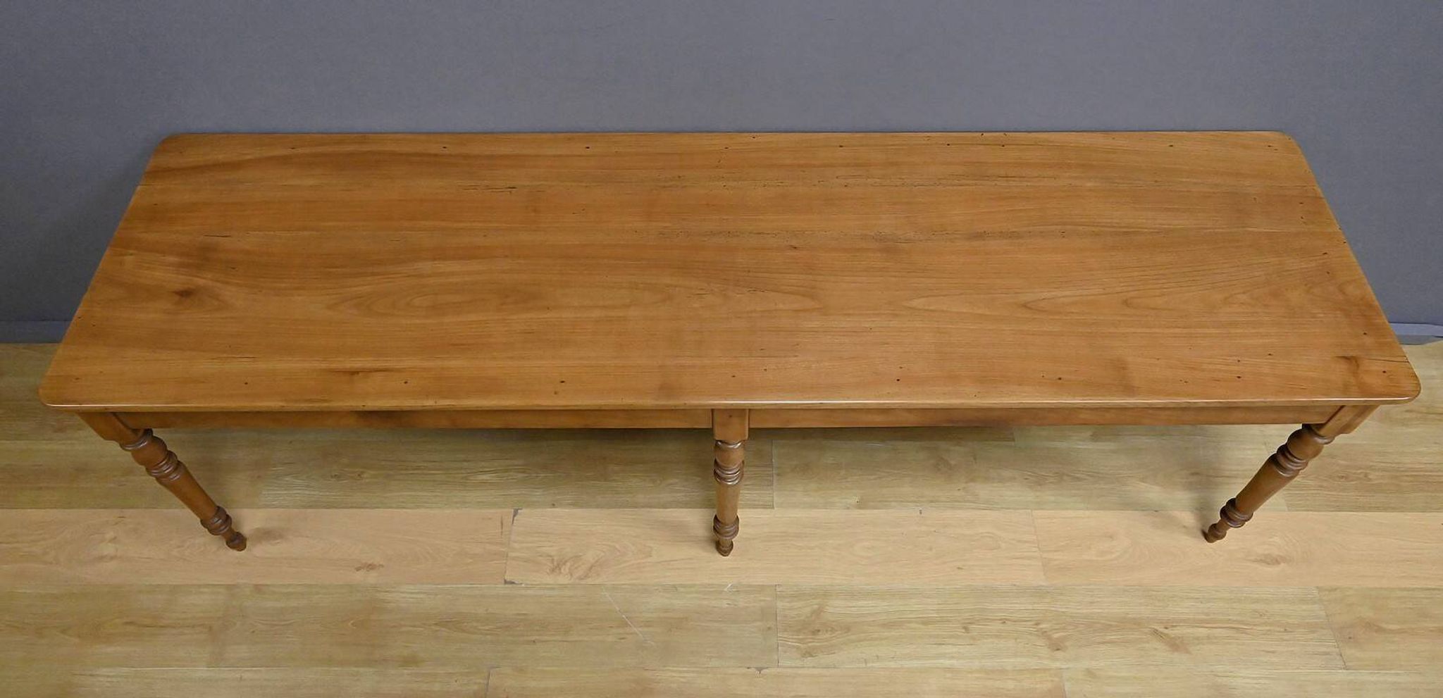 Table de ferme en merisier – fin XIXe