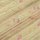 Anatolian handmade kilim rug 203 cm x 136 cm