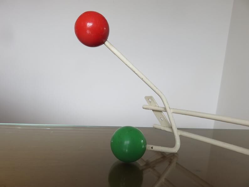 Coat door 8 patères balls color 50 60