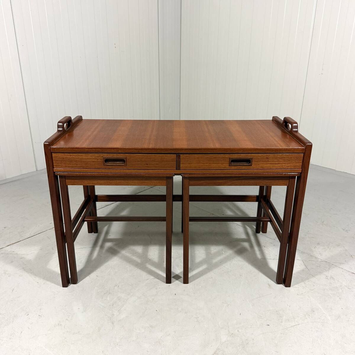 Tables gigognes en teck de Skaraborgs Möbelindustri, Suède