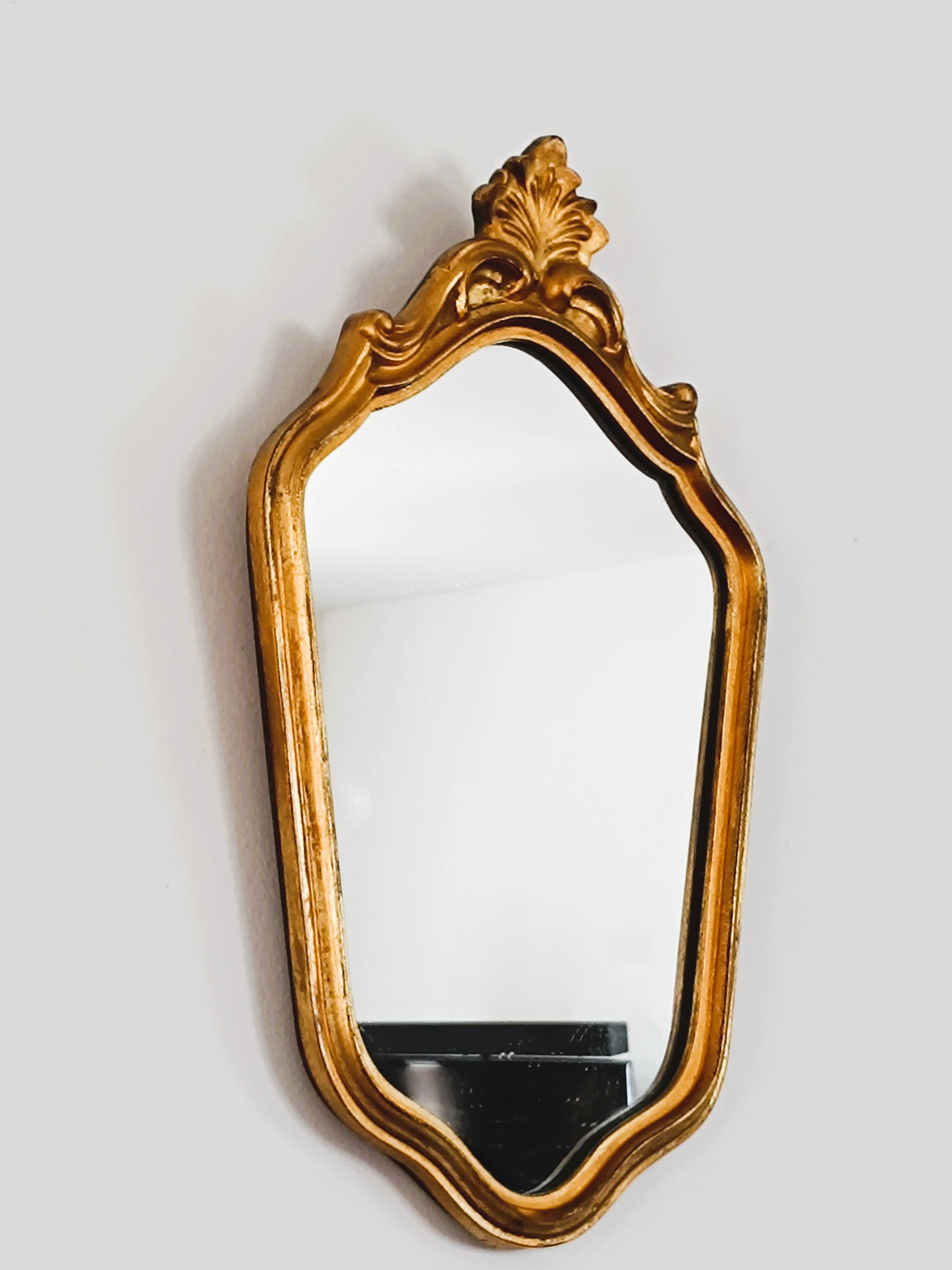 Small baroque mirror