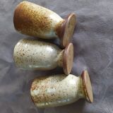Lot of Mazagrands and pottery glasses