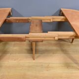 Table for 4 to 10 people in cherry wood – 1950