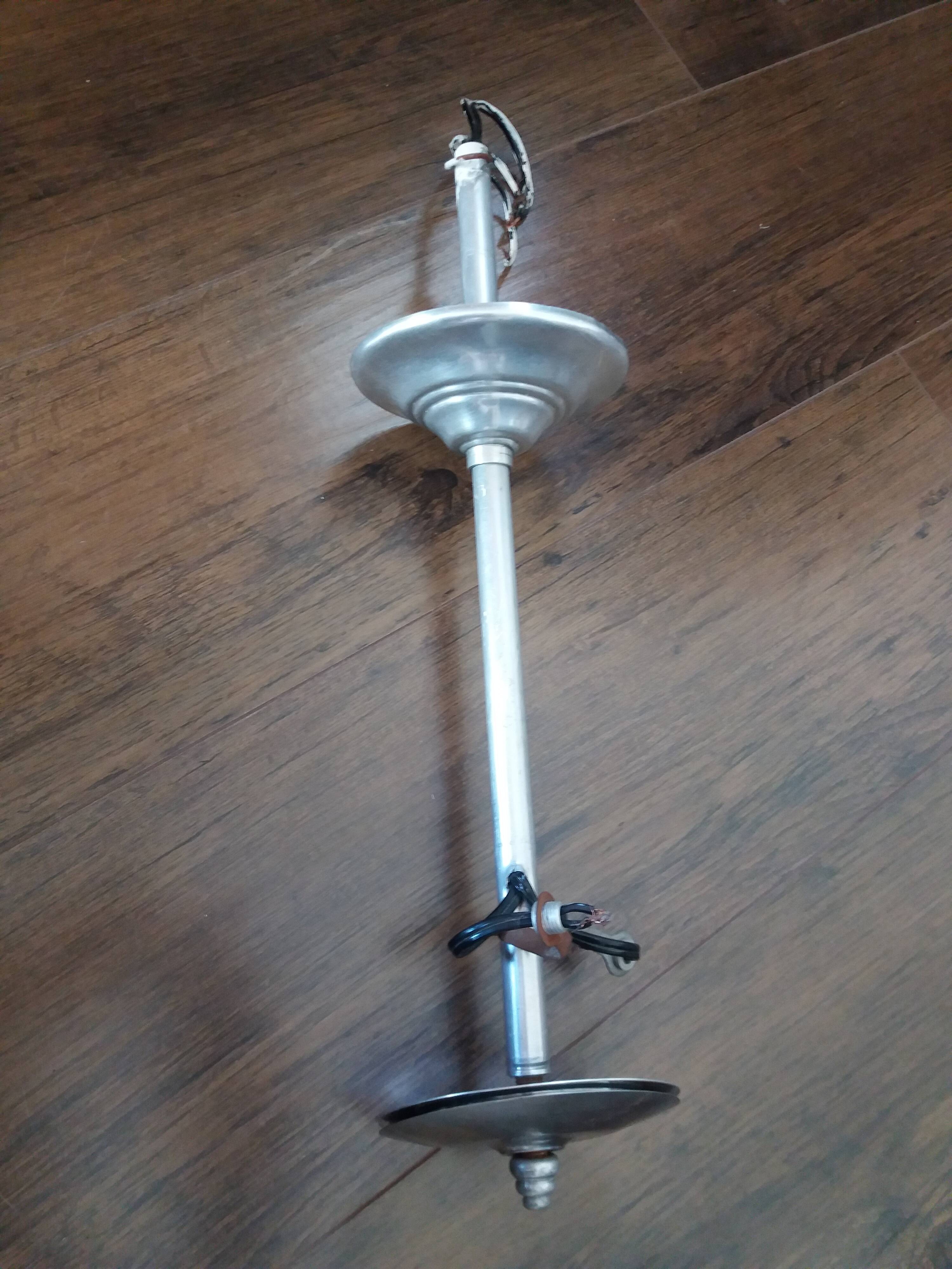 Art Deco glass globe pendant from Clichy