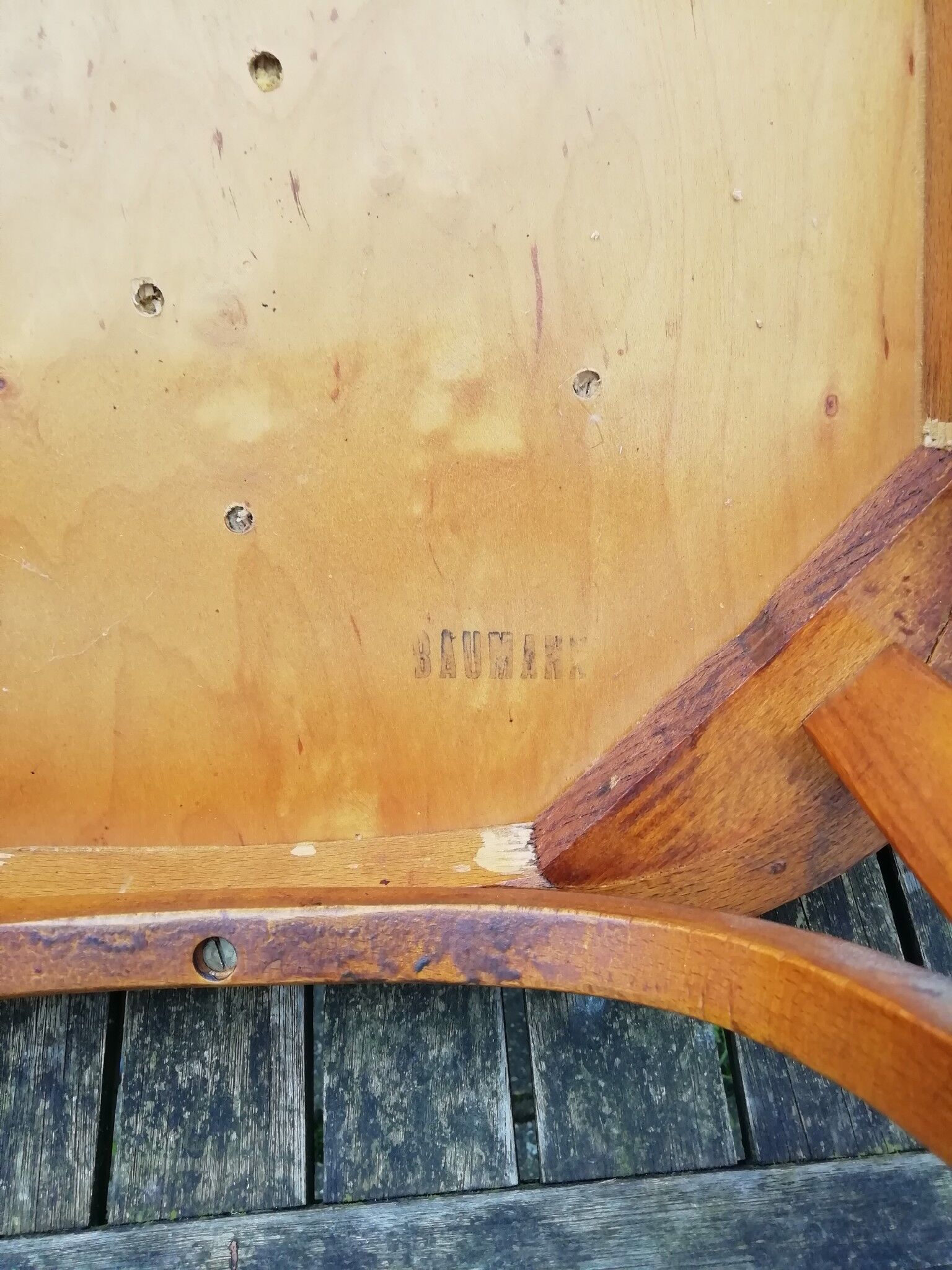 Bistro chair Baumann 1960