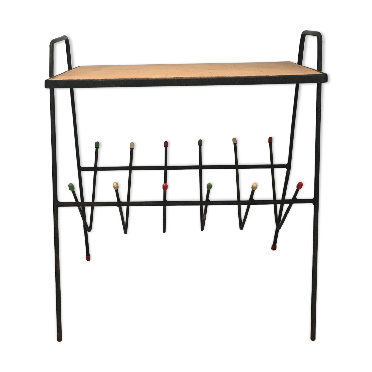 Vintage 60s magazine door table