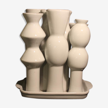 Groupe de vases en céramique