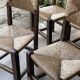 Vintage straw chairs