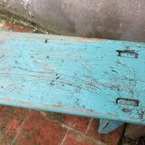 Banc en bois banc de ferme patine ancienne