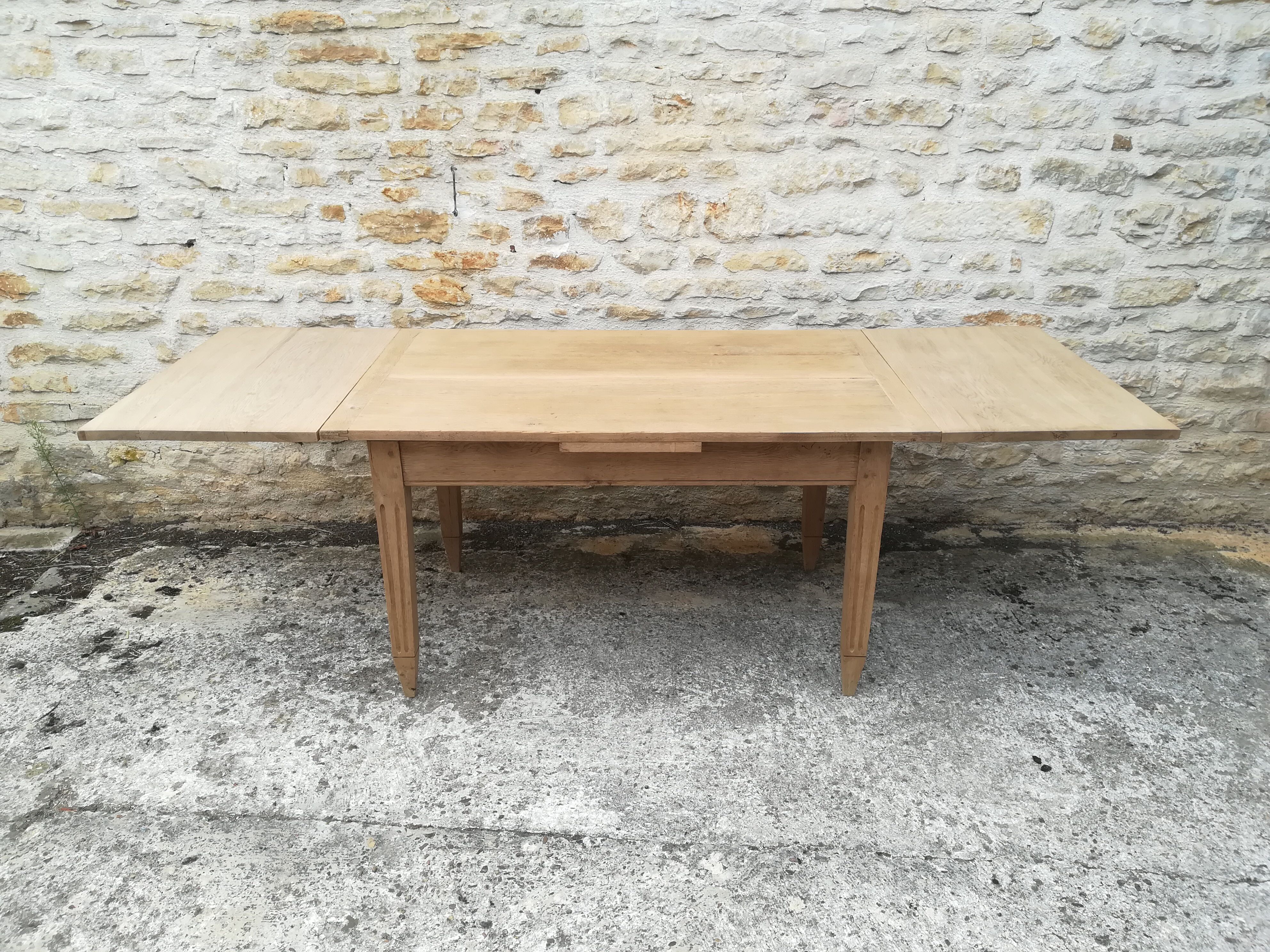 Oak farmhouse table
