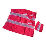 Nappe carrée et serviettes Basques