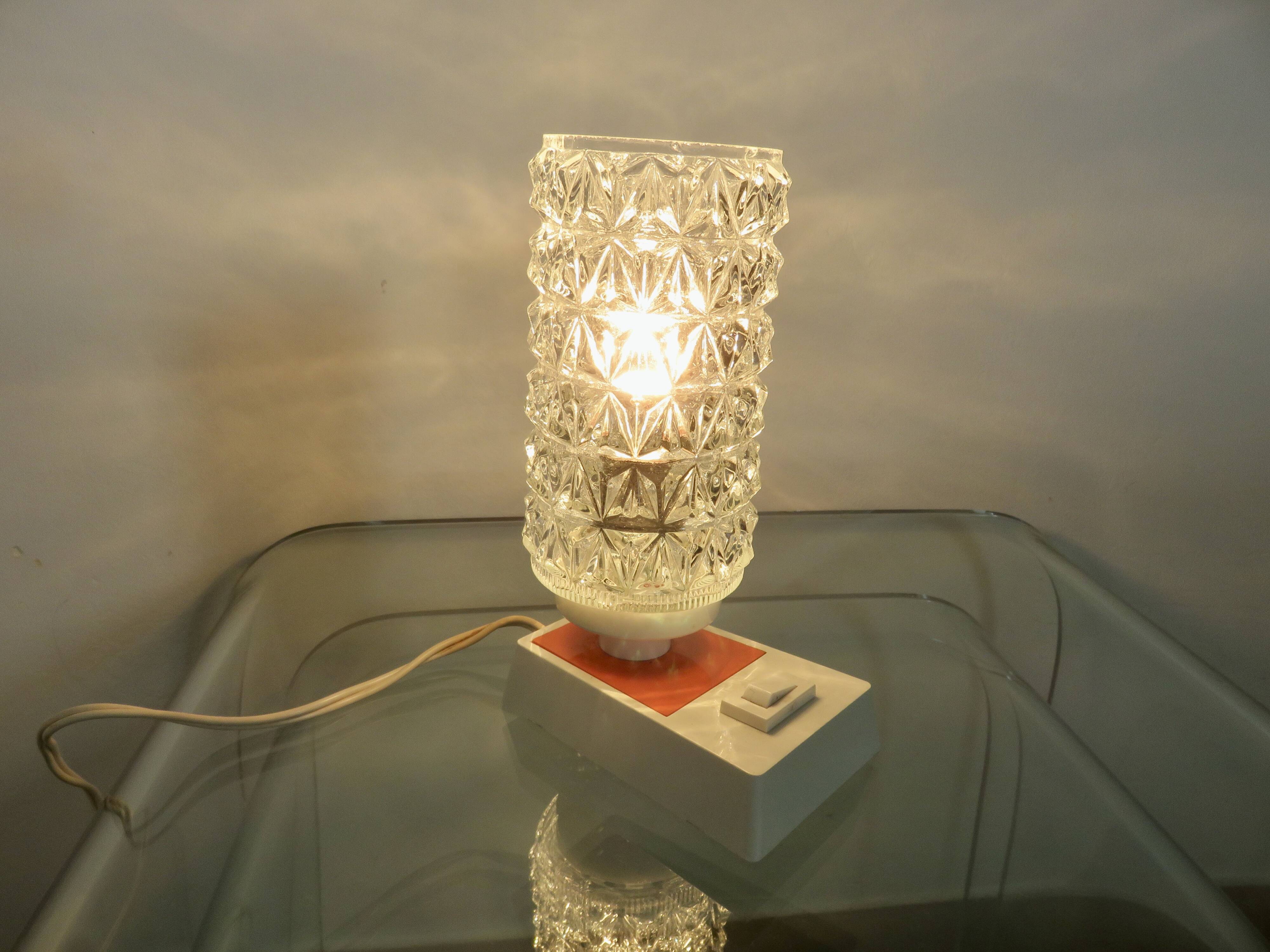 Bedside lamp from the 60s and 70s