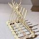 Art Deco Silver Plated Golf Ball and Club Toast Rack – Vintage Luxury Tableware