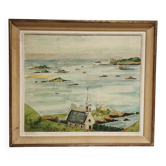 Oil painting by Brunel 1958