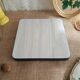 Flat bottom in white veined formica gray - vintage