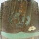 "Totem" vase signed by Anthony Pitot – unique piece, 1980s