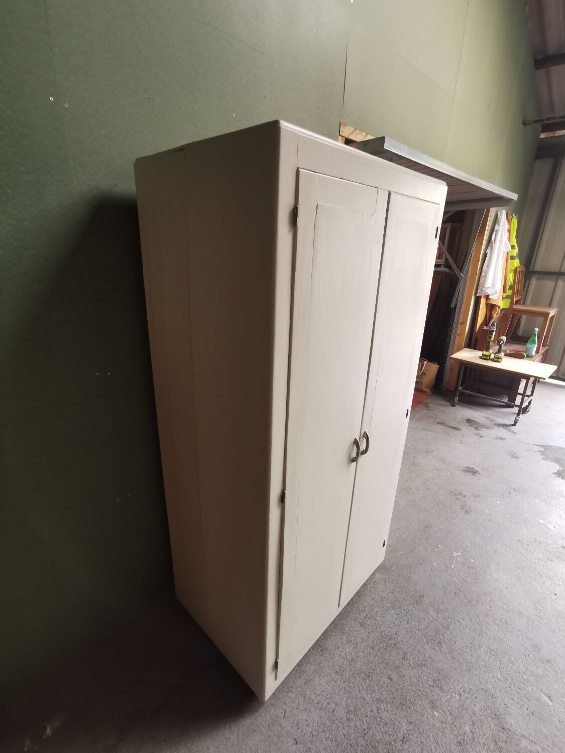 Vintage white cabinet