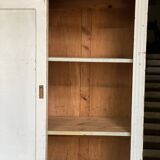 Armoire parisienne à 4 portes coulissantes vintage 1930-40