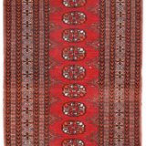 Tapis Vintage Lahore du Moyen-Orient, Années 1960, Élégance Artisanale