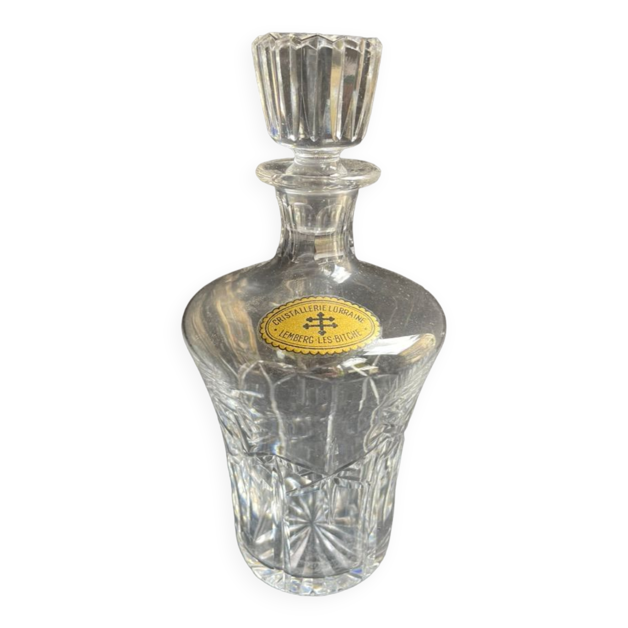 Liquor decanter – Cristallerie de Lorraine