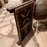 Berber heritage: ancient door decorated with camel bones