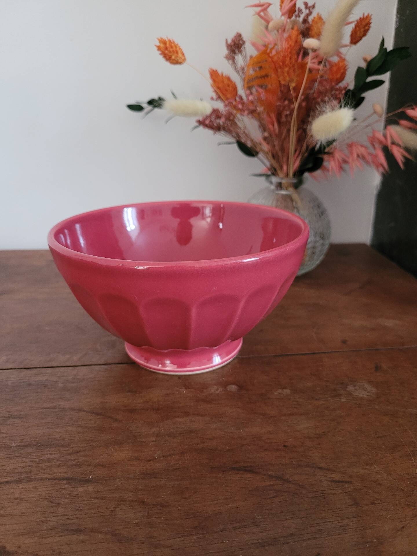 Bol vintage Italy red